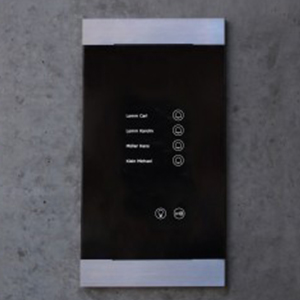 Übersichtliche Display Anzeige - Door Unit - Türkommunikation von RESIDIUM